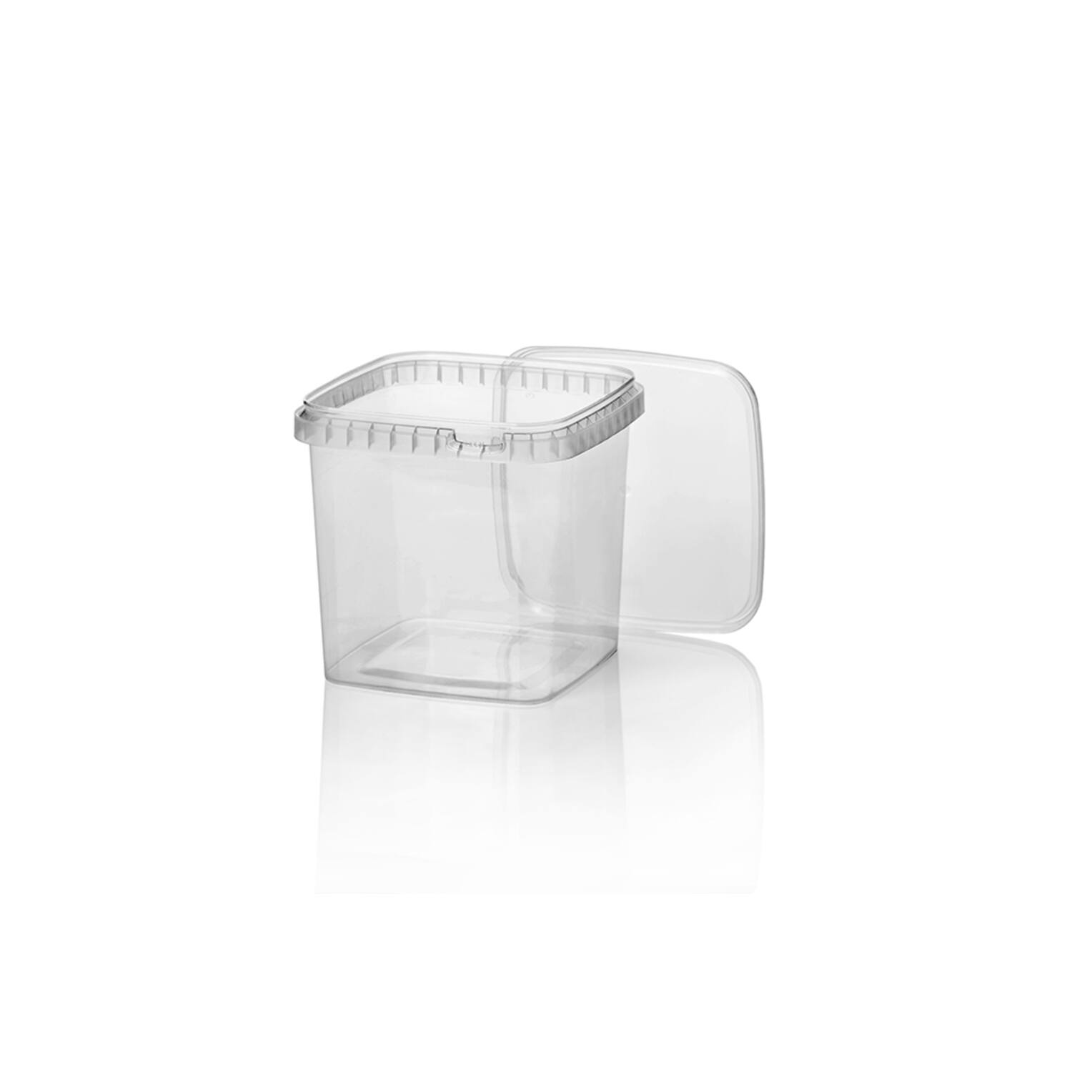 TAPASBAK VIERK 1280ml + DEKSEL  150st